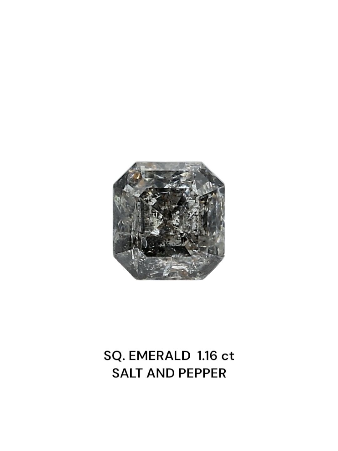 Diament 1.16 ct Salt and Pepper/