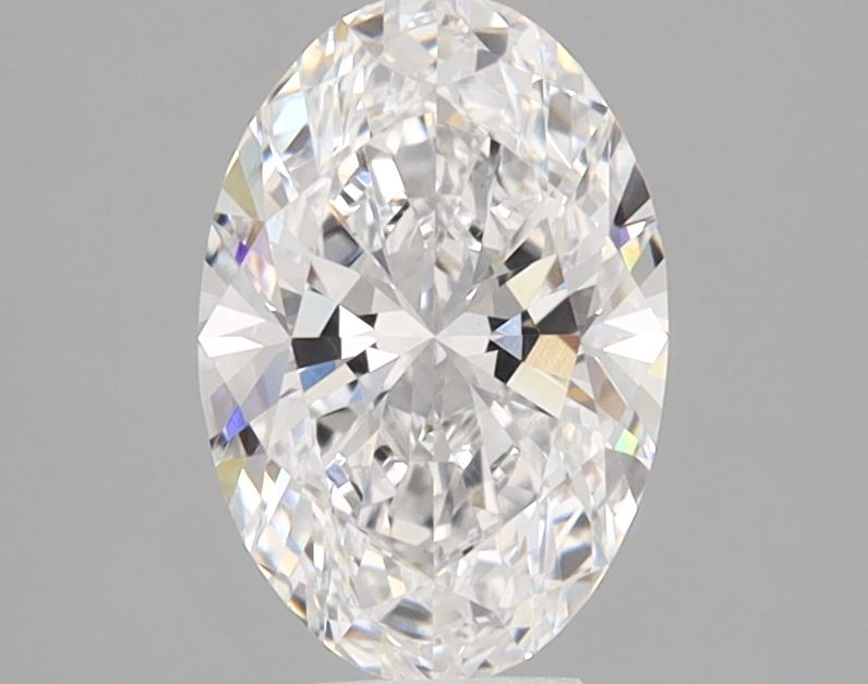 1.23 ct. oval Lab Grown Diamond front image