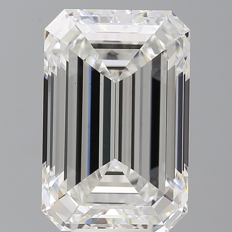 10.09 ct. emerald Lab Grown Diamond front image