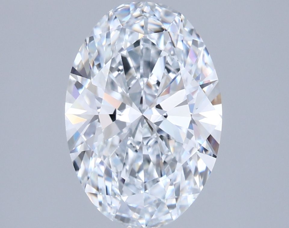 2.02 ct. oval Lab Grown Diamond front image