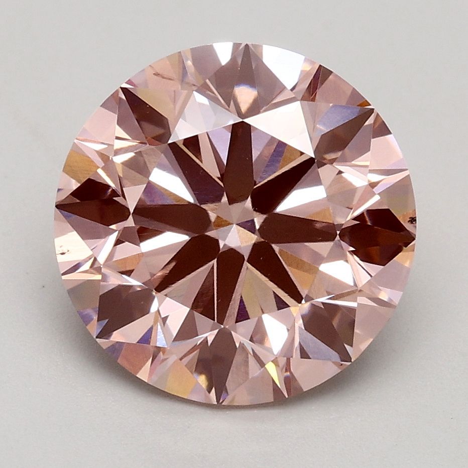 2.56 ct. round Lab Grown Diamond front image