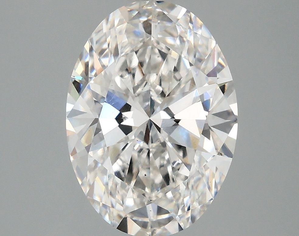 3.01 ct. oval Lab Grown Diamond front image