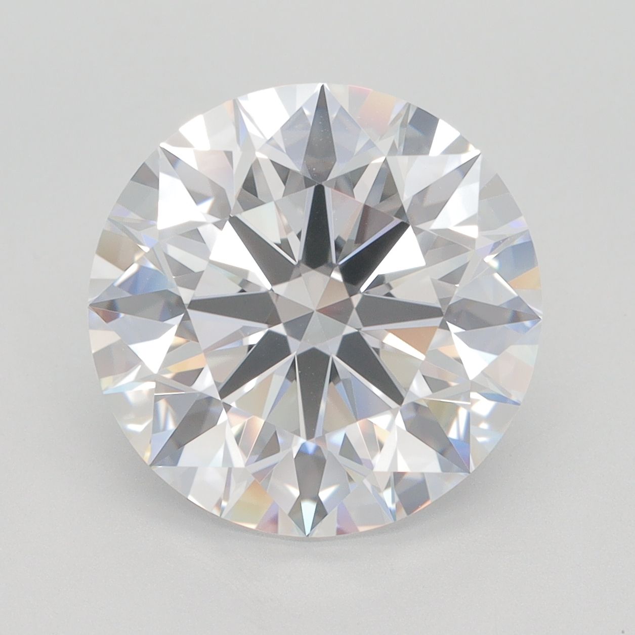 6.21 ct. round Lab Grown Diamond front image