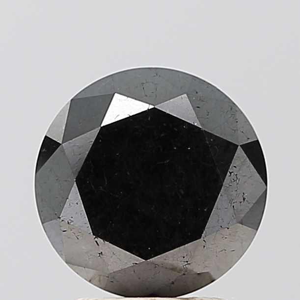 Diament 2.85 ct Fancy Black/VS1
