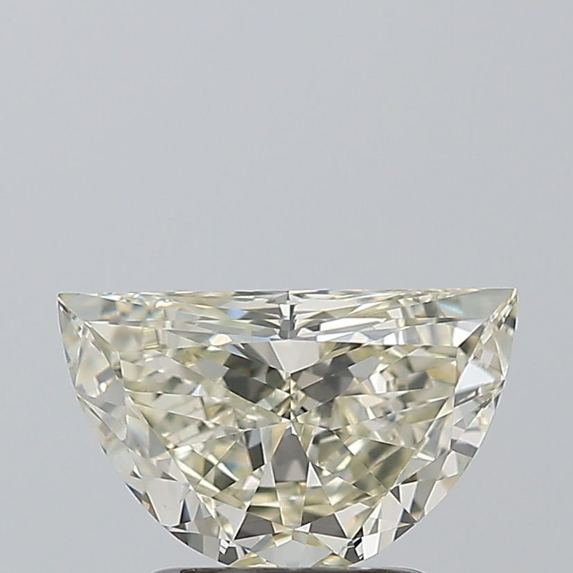 1.3 ct Half moon Diamond