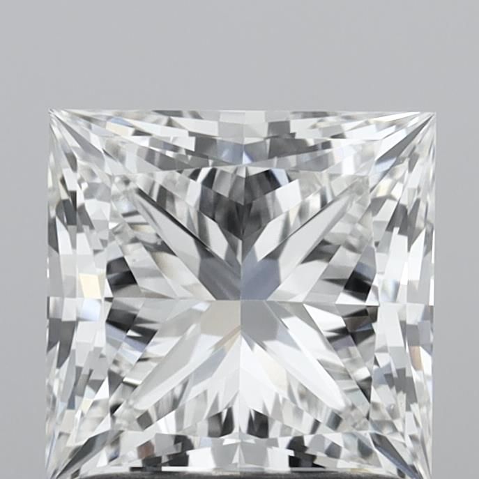 1.24 ct. princess Lab Grown Diamond front image
