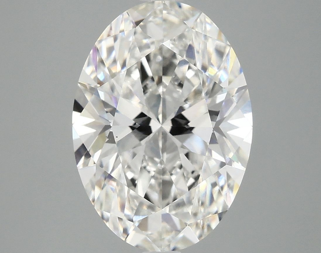 4.09 ct. oval Lab Grown Diamond front image