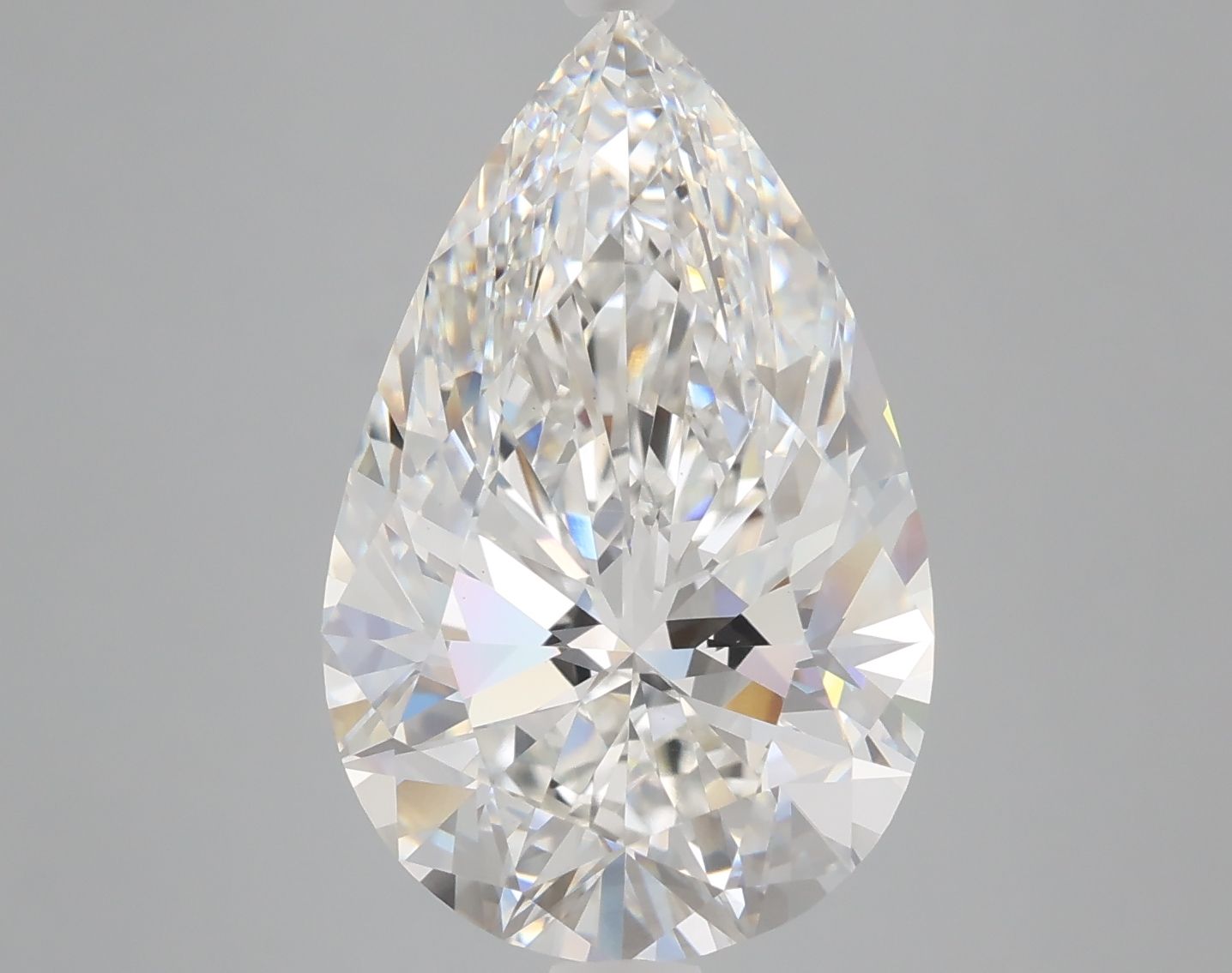 7.25 ct. pear Lab Grown Diamond front image