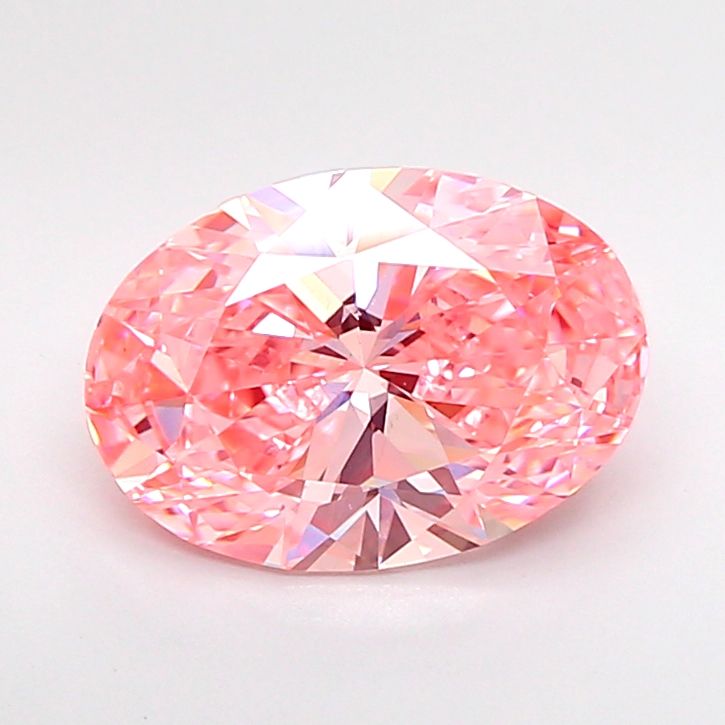 3.03 ct. oval Lab Grown Diamond front image