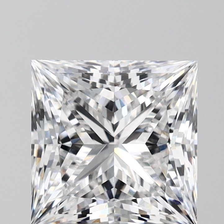 3.08 ct. princess Lab Grown Diamond front image