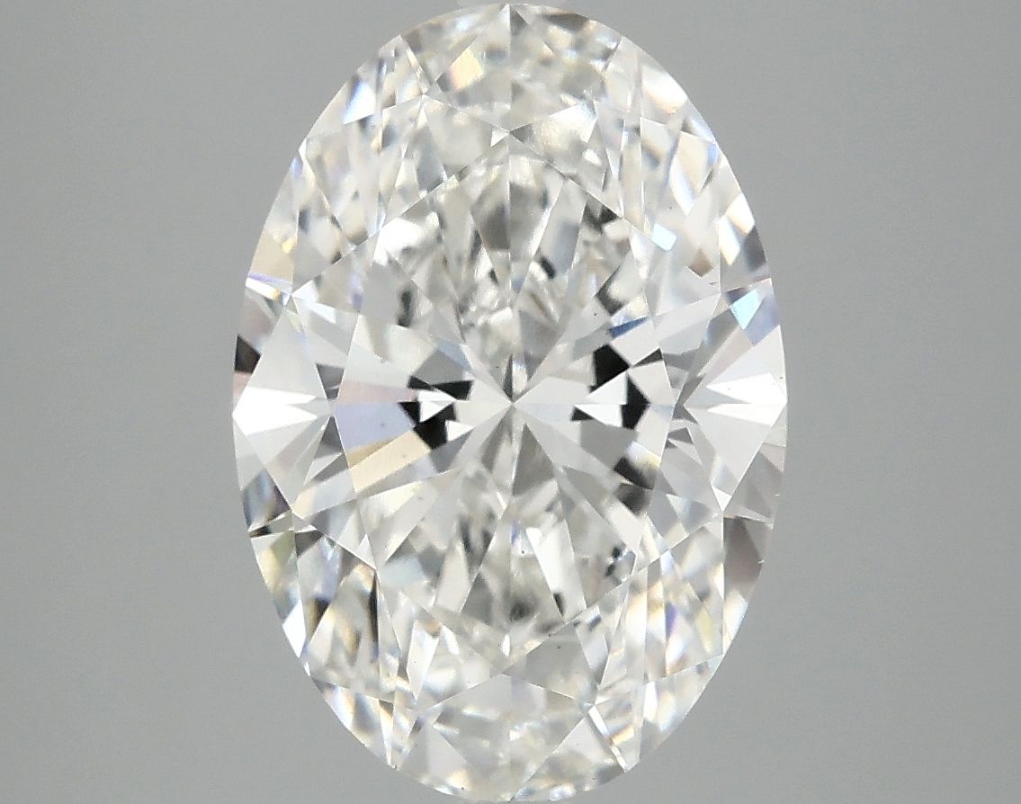 4.05 ct. oval Lab Grown Diamond front image