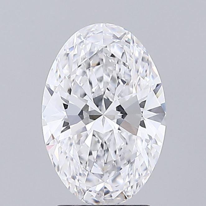 2.14 ct. oval Lab Grown Diamond front image