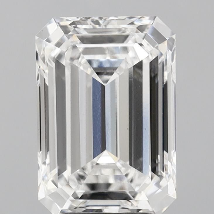 3.58 ct. emerald Lab Grown Diamond front image