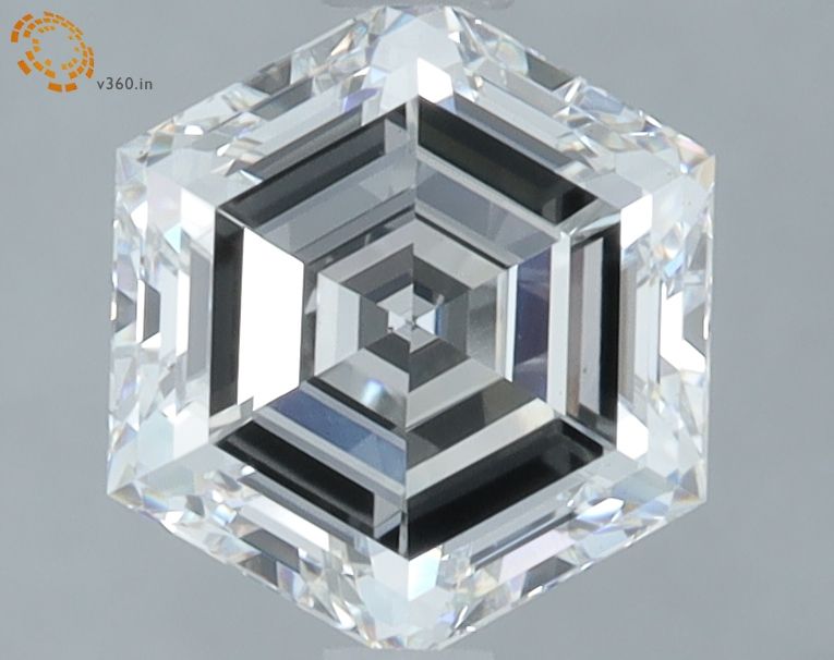 2.09 ct lab-grown Hexagonal Diamond