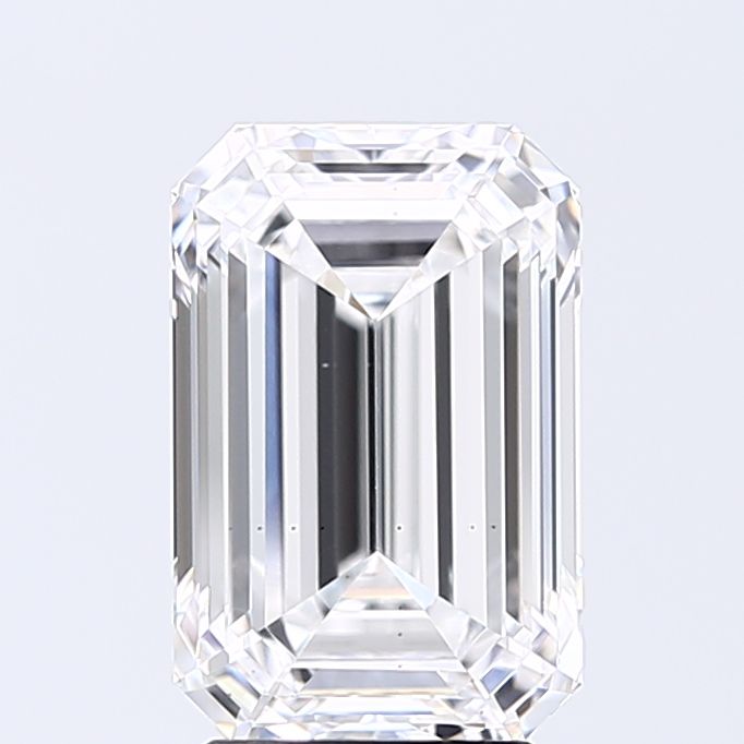 3.01 ct. emerald Lab Grown Diamond front image