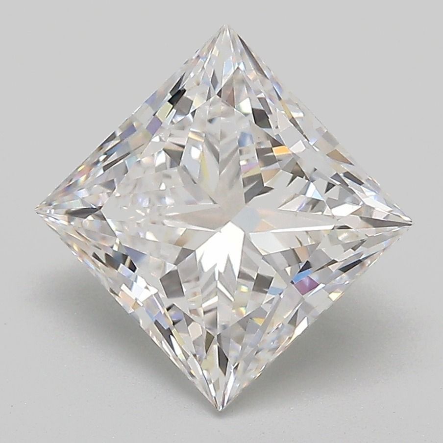 3.02 ct. princess Lab Grown Diamond front image