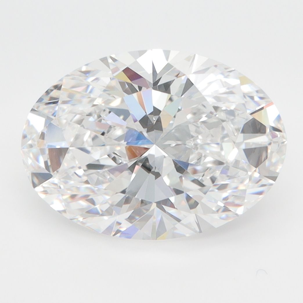 4.09 ct. oval Lab Grown Diamond front image