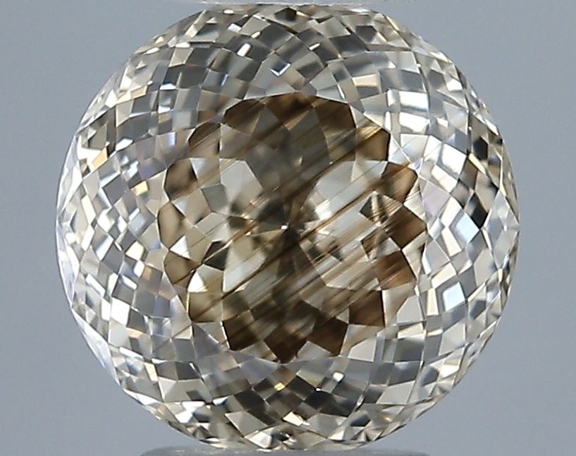Diament 1.01 ct Brown Yellow/VS2