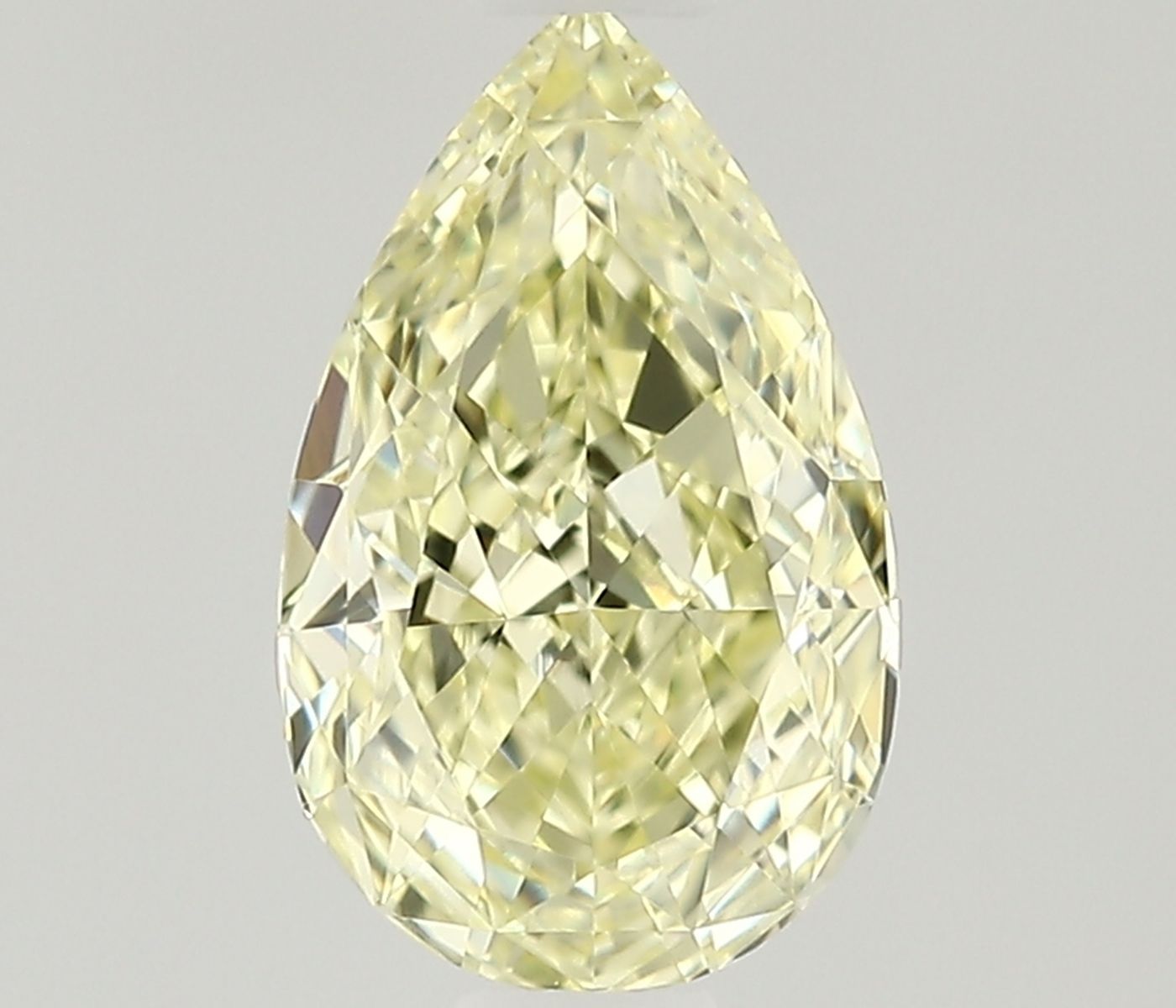 Diament 0.5 ct Fancy Light Yellow/VVS2
