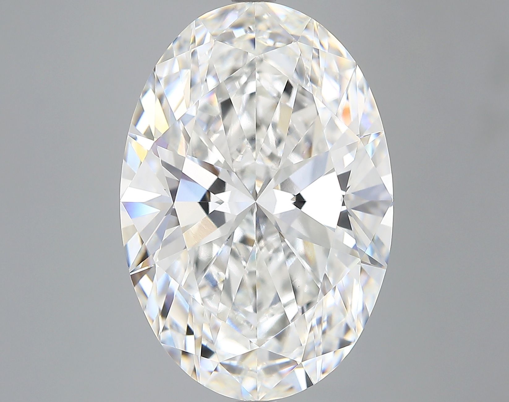 9.04 ct. oval Lab Grown Diamond front image