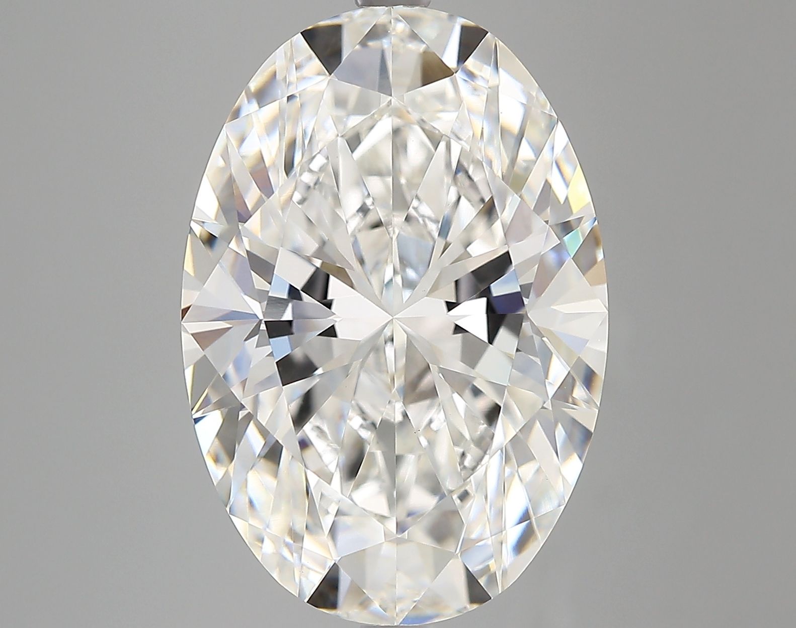 8.10 ct. oval Lab Grown Diamond front image
