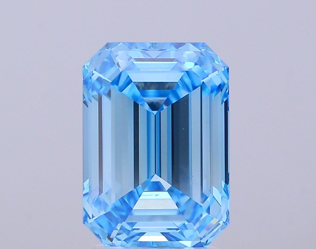 4.03 ct. emerald Lab Grown Diamond front image