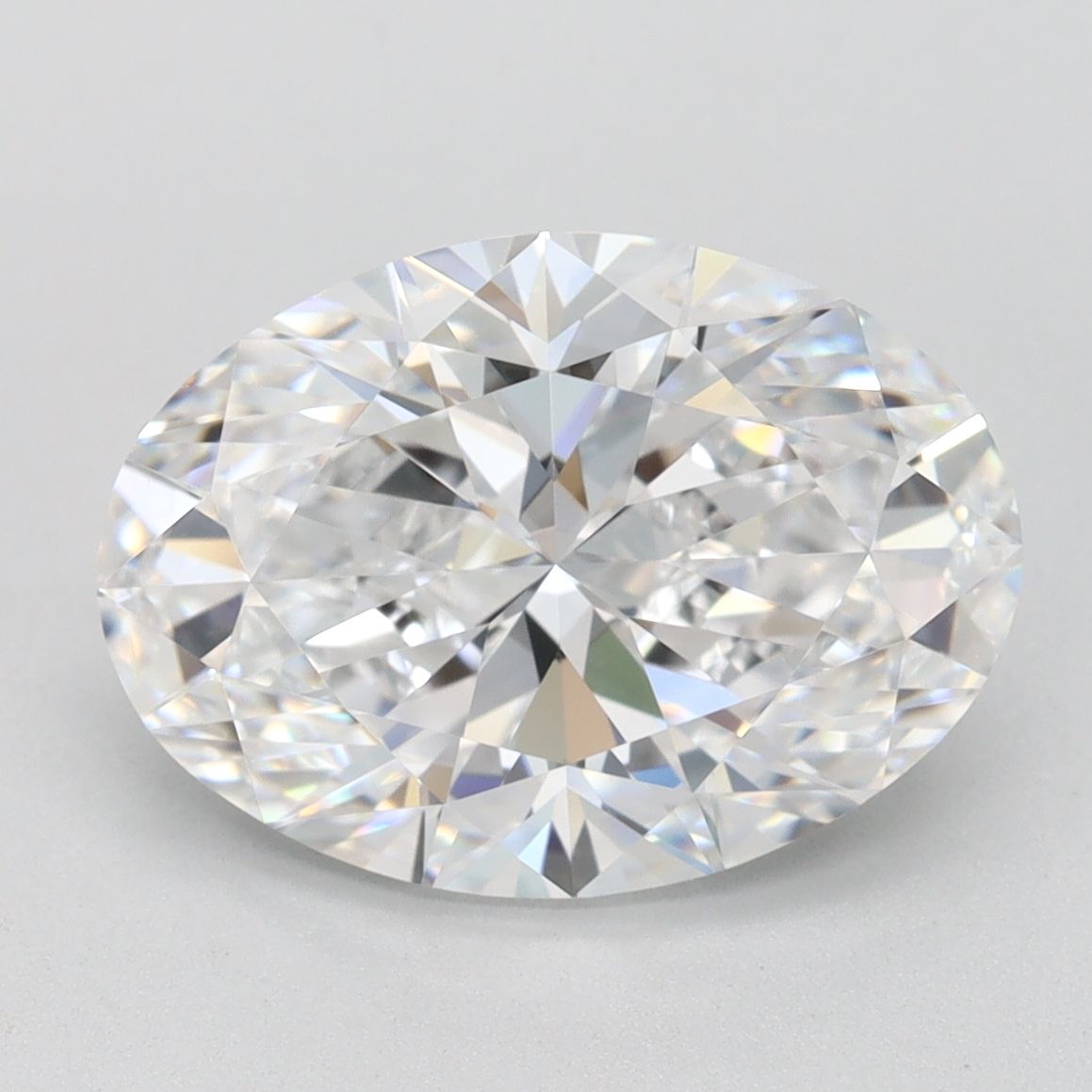 3.26 ct. oval Lab Grown Diamond front image