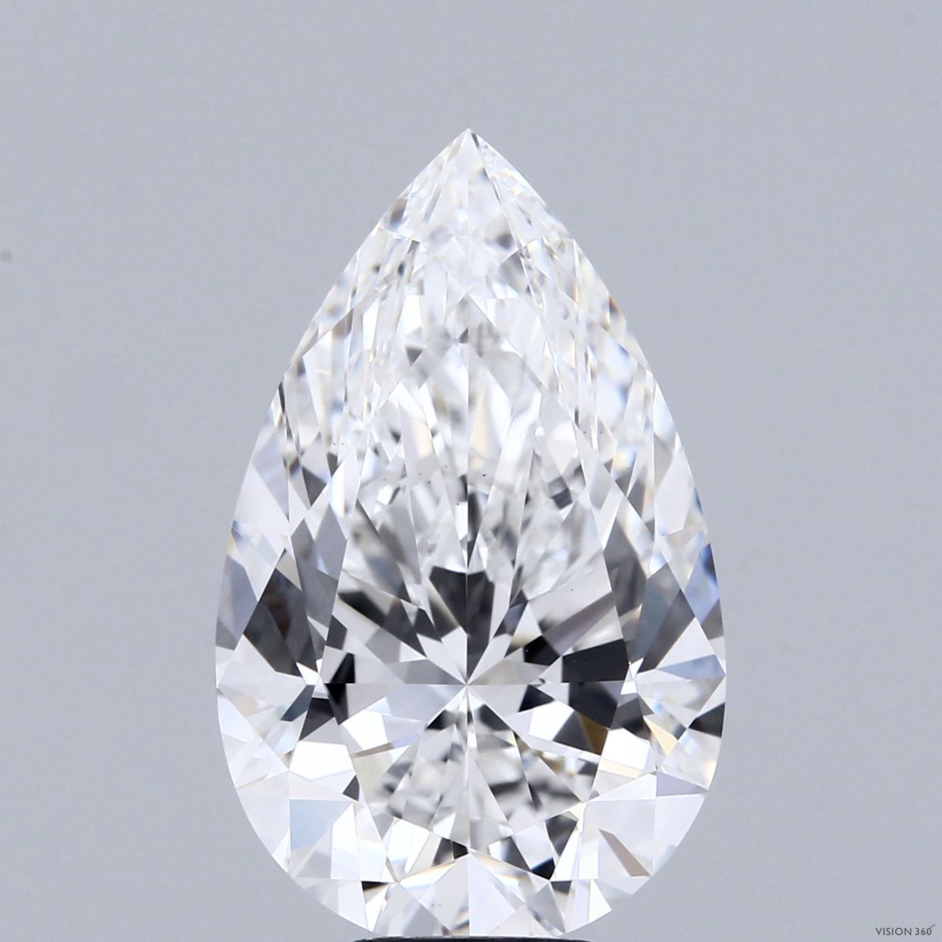 8.09 ct. pear Lab Grown Diamond front image