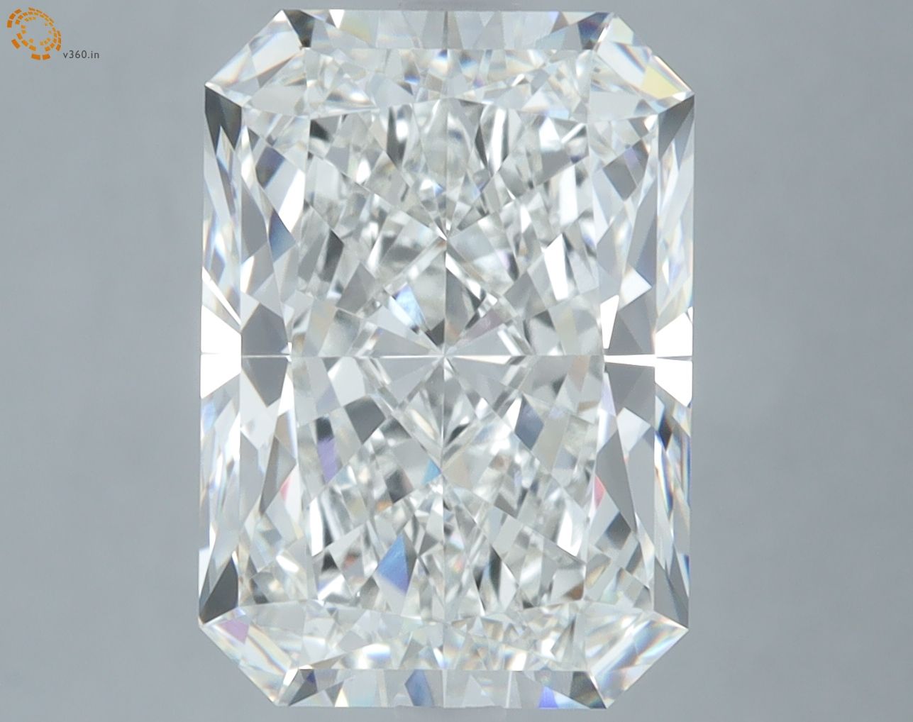 7.09 ct. radiant Lab Grown Diamond front image