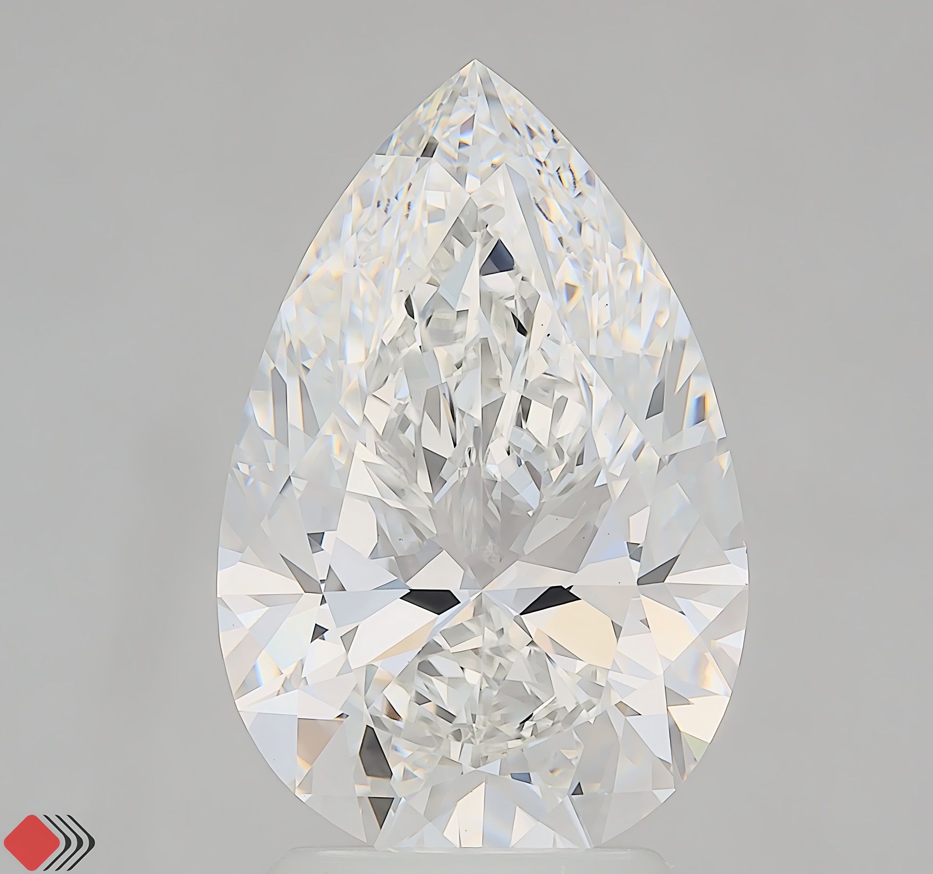 3.03 ct. pear Lab Grown Diamond front image
