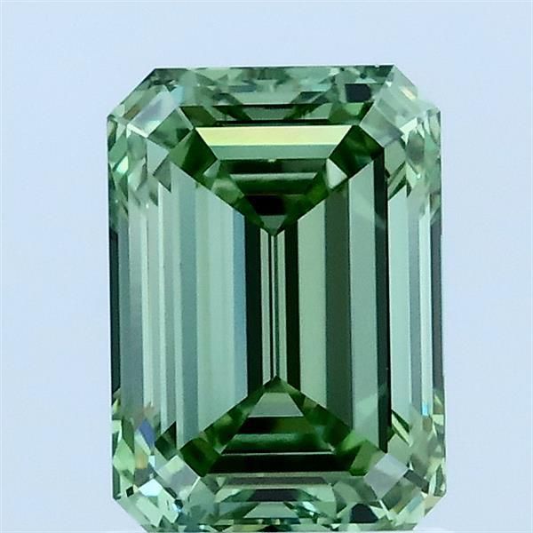 1.43 CT Fancy Vivid Green EMERALD