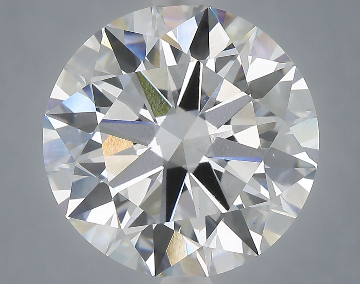 6.04 ct. round Lab Grown Diamond front image