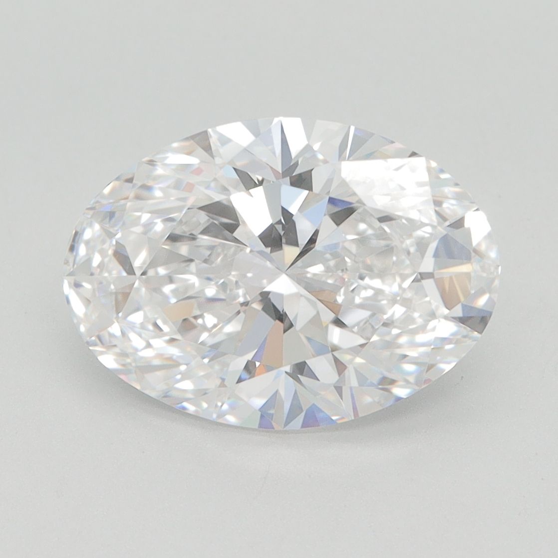 3.08 ct. oval Lab Grown Diamond front image