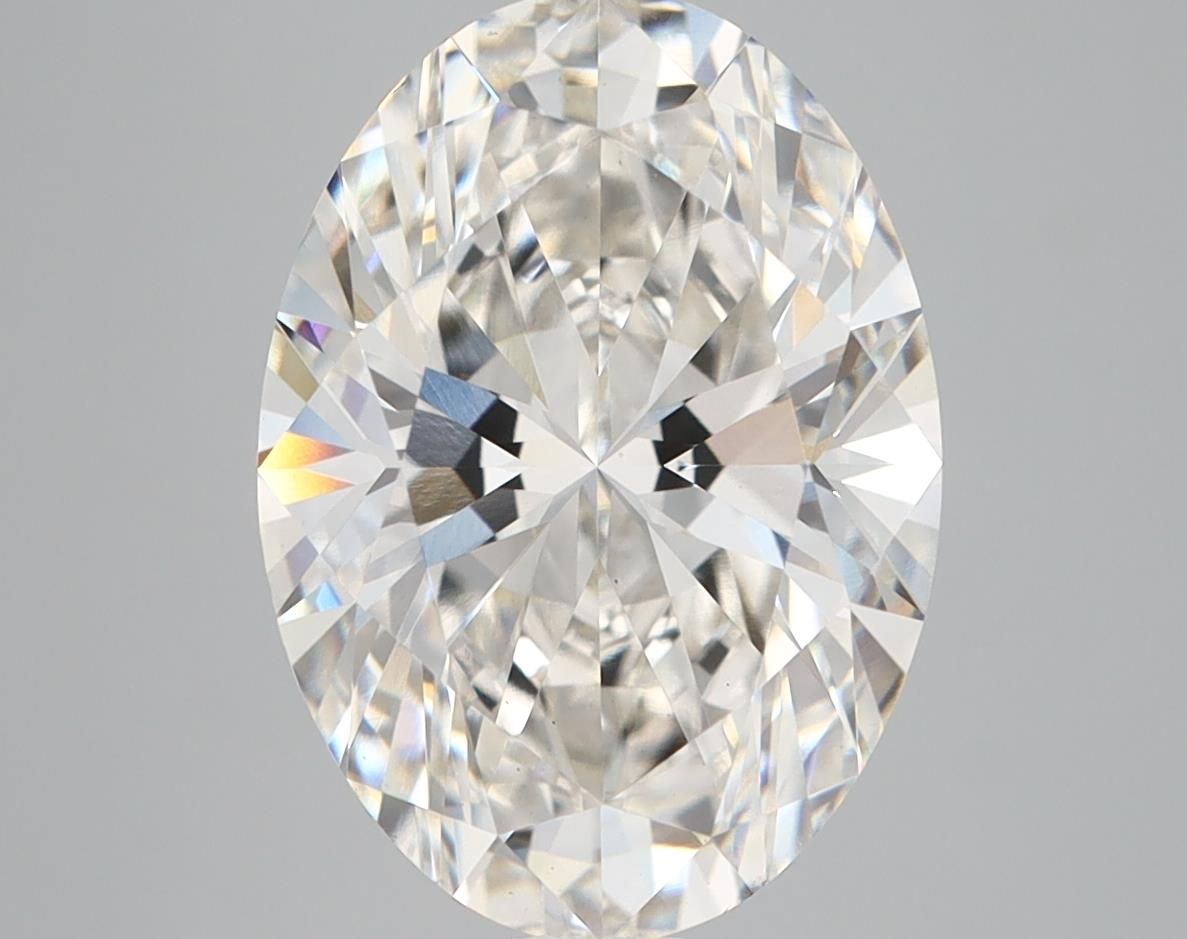 4.58 ct. oval Lab Grown Diamond front image