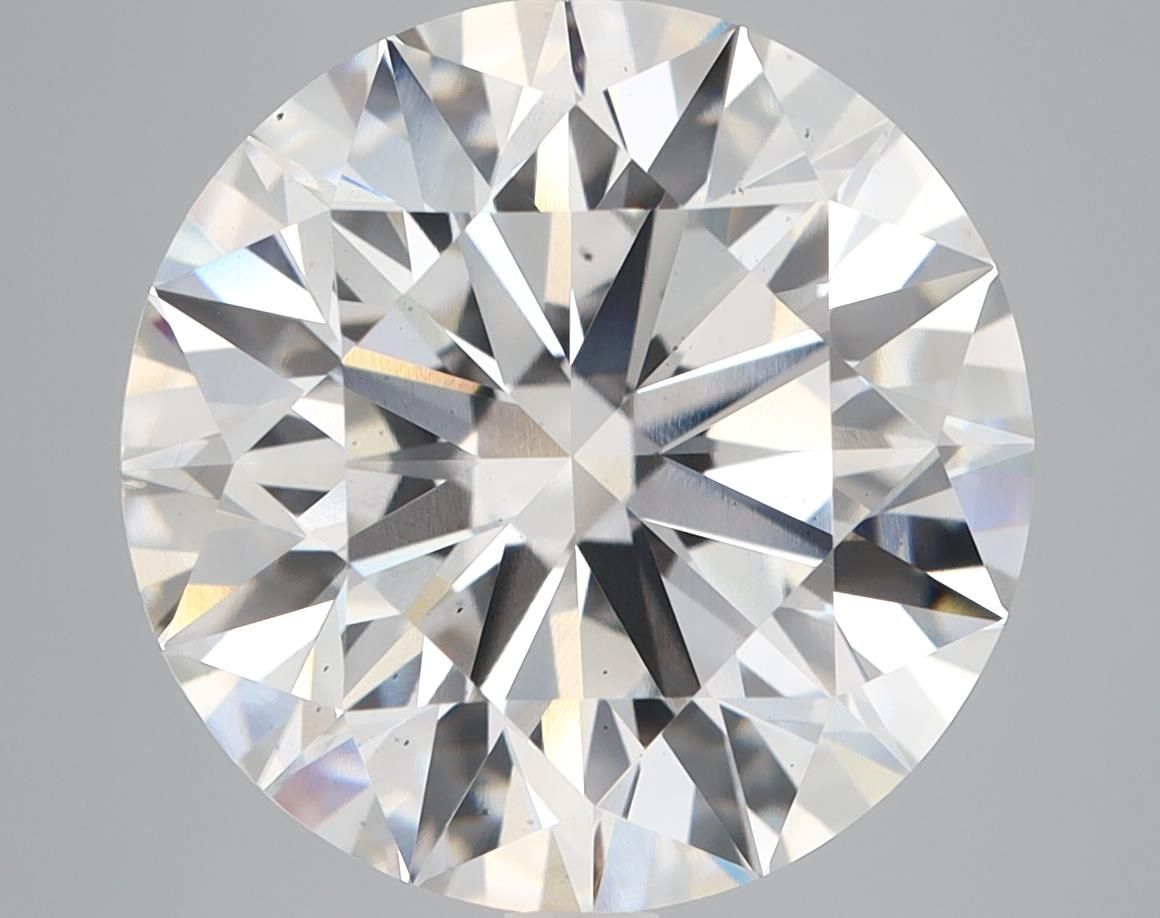 7.74 ct. round Lab Grown Diamond front image