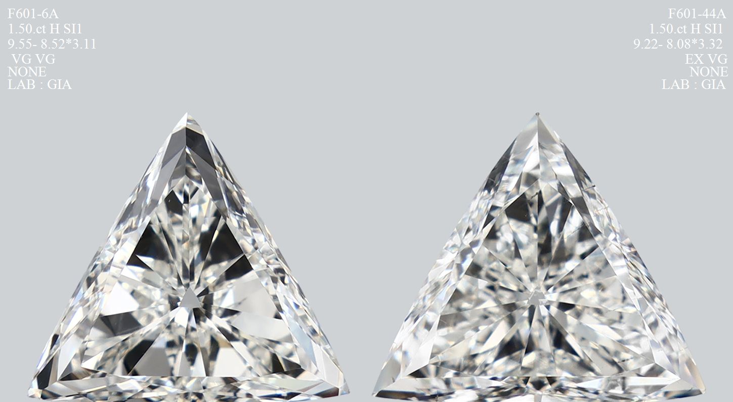 1.5 ct Triangular Diamond