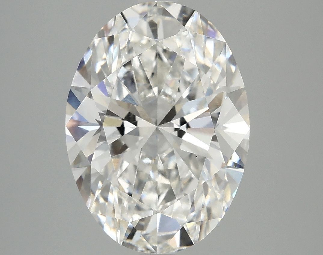 4.08 ct. oval Lab Grown Diamond front image