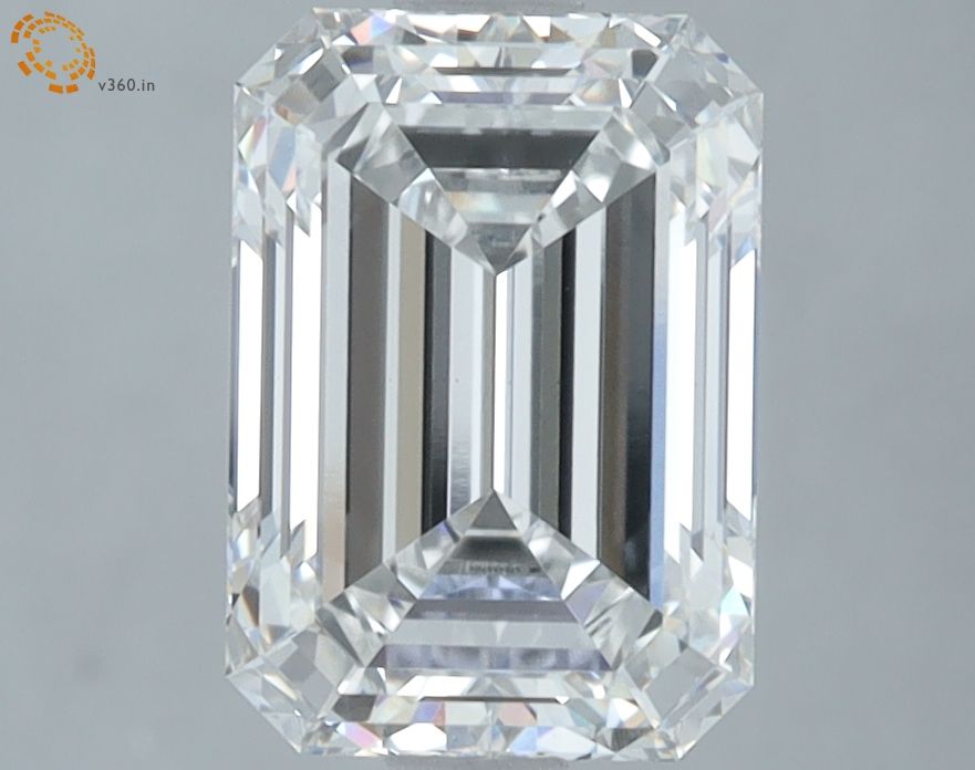 2.59 ct. emerald Lab Grown Diamond front image
