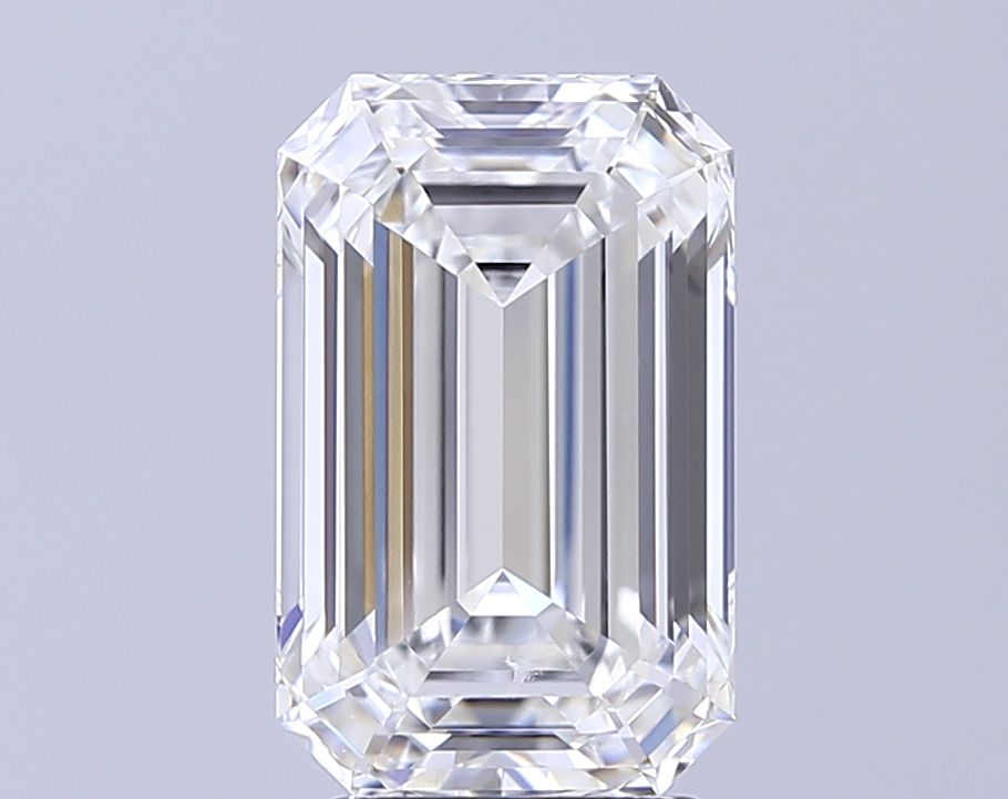 4.05 ct. emerald Lab Grown Diamond front image