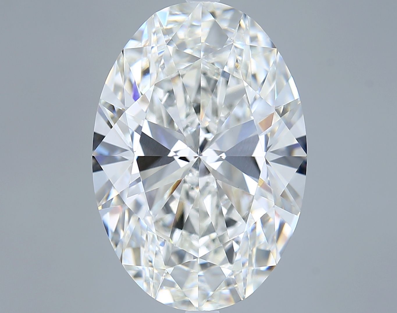 10.09 ct. oval Lab Grown Diamond front image