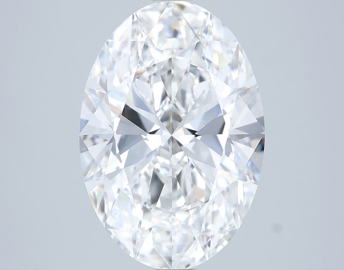 3.86 ct. oval Lab Grown Diamond front image