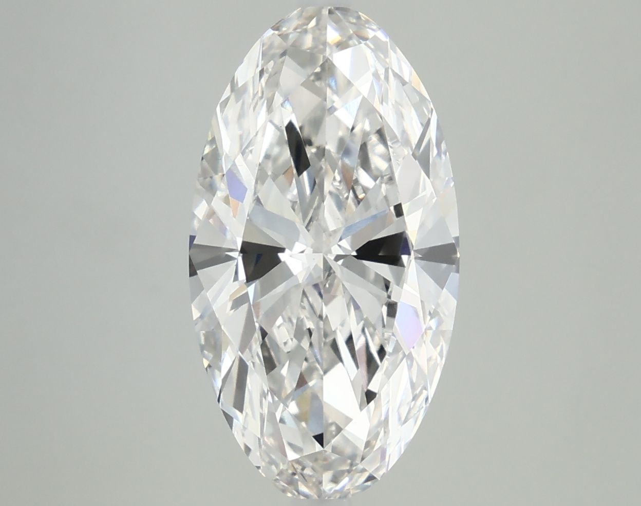 4.09 ct. oval Lab Grown Diamond front image