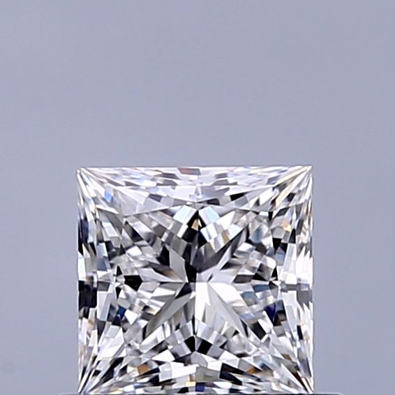 0.67 ct. princess Lab Grown Diamond front image