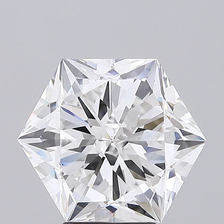 5.09 ct lab-grown Hexagonal Diamond