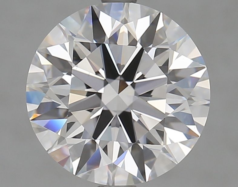 Diamant Rond 3.71 ct - Couleur D - Pureté VS1