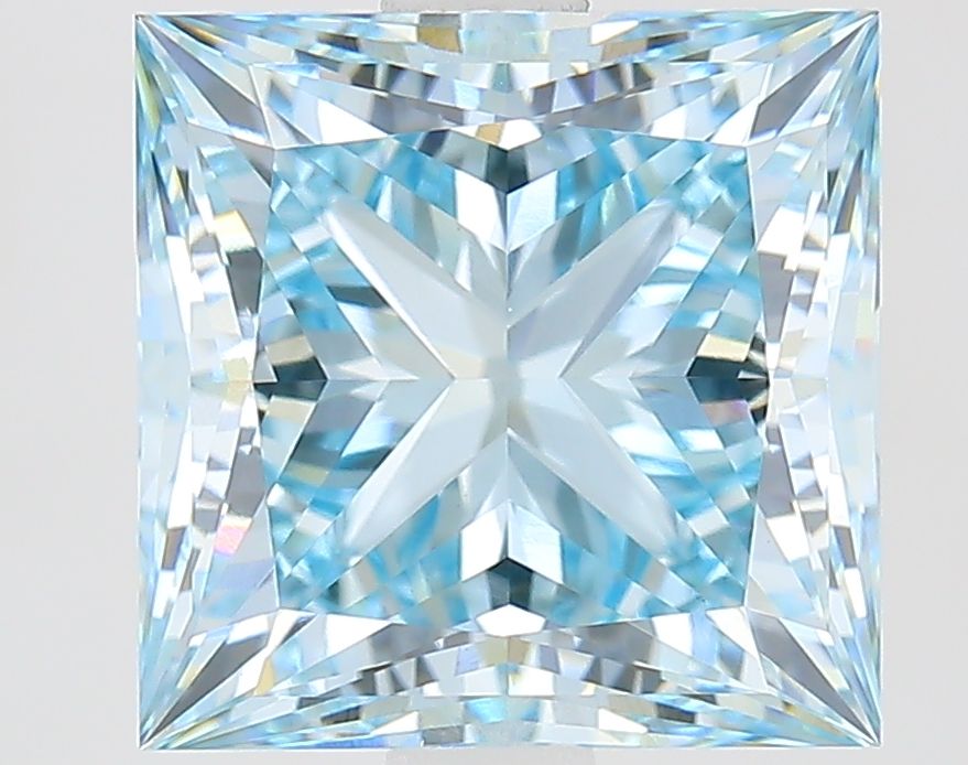 3.30 ct. princess Lab Grown Diamond front image