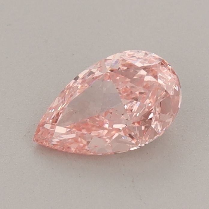 0.67 CT Fancy Vivid Pink PEAR