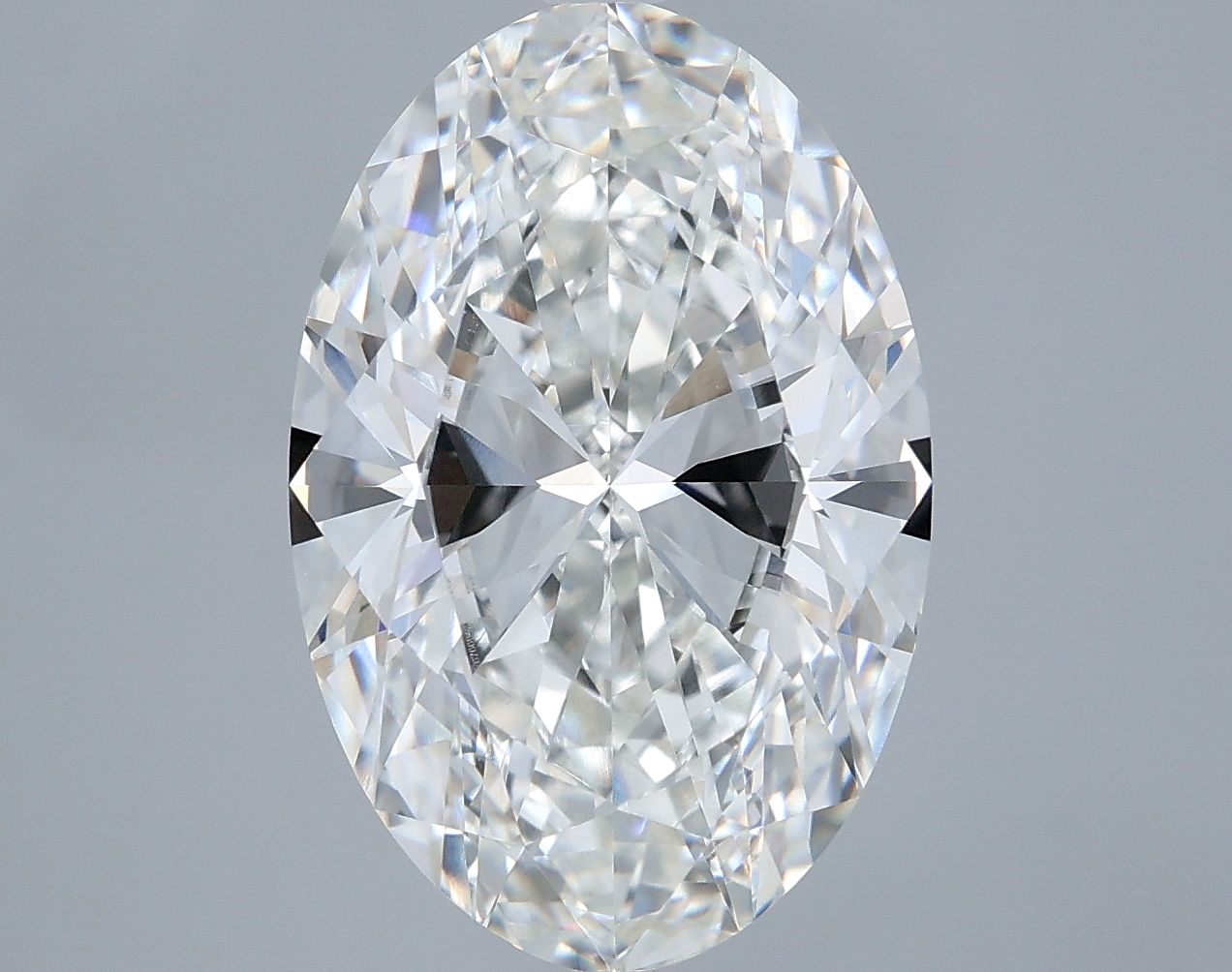 6.00 ct. oval Lab Grown Diamond front image