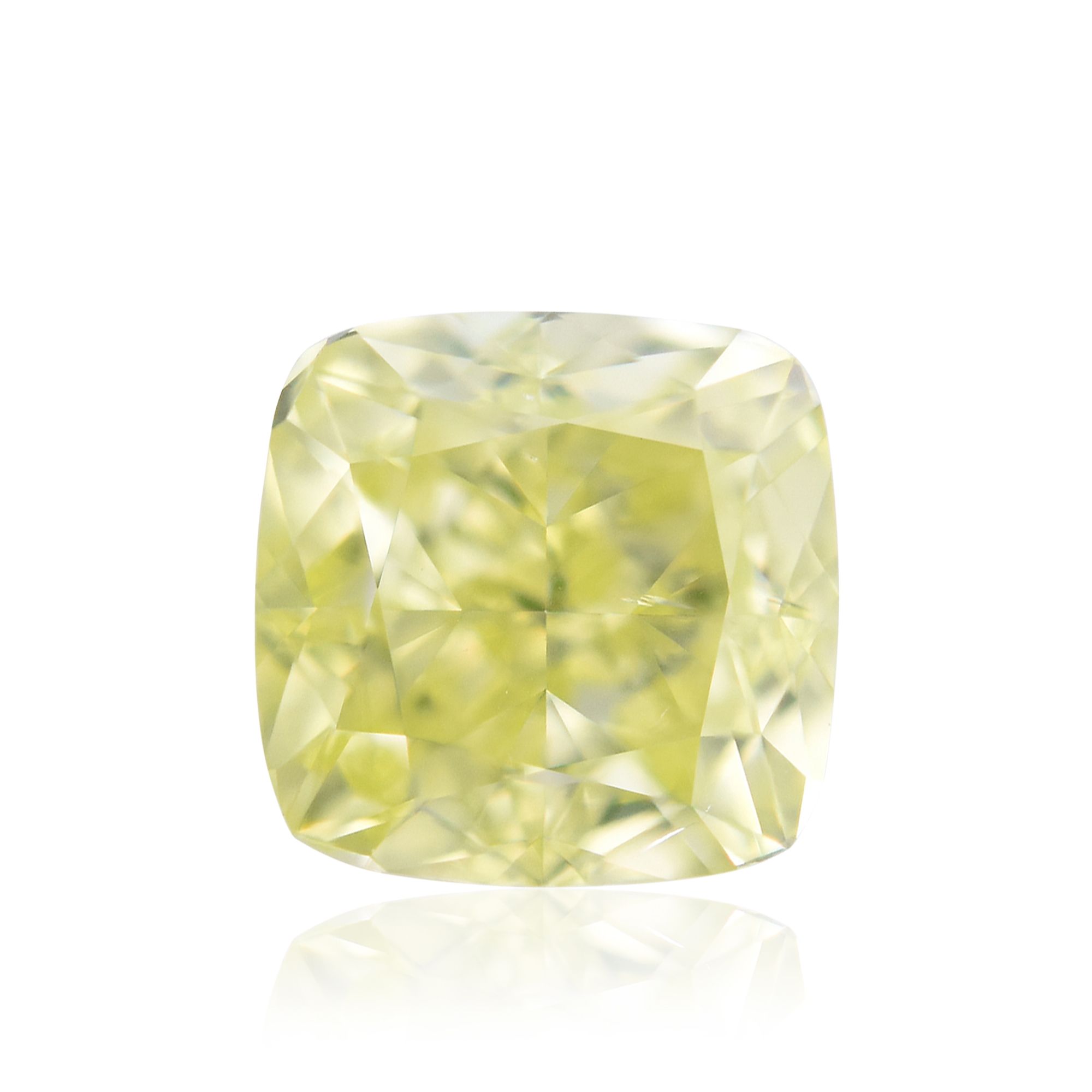 Diament 0.92 ct Fancy Greenish Yellow/SI1