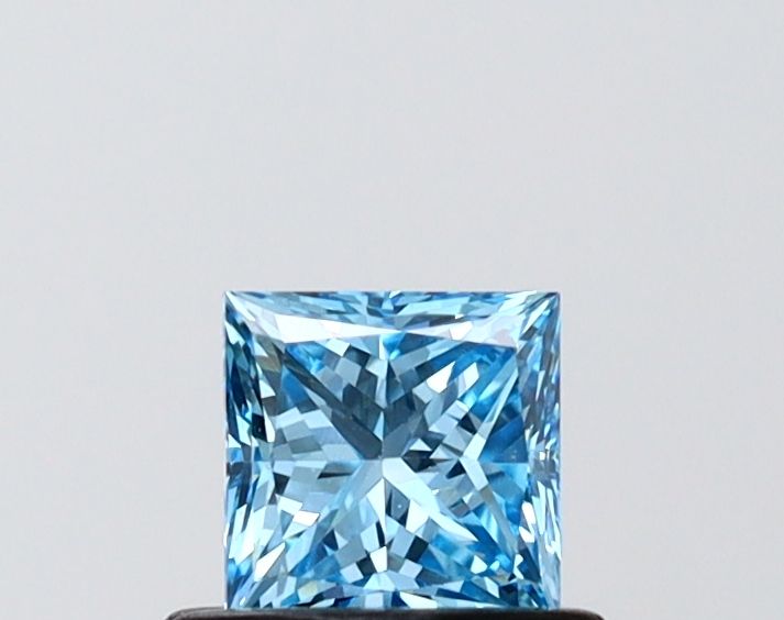 0.59 CT Fancy Vivid Blue PRINCESS